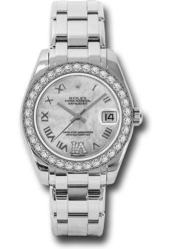 Replica Rolex Datejust Pearlmaster 34mm Watch: 81299 mdr