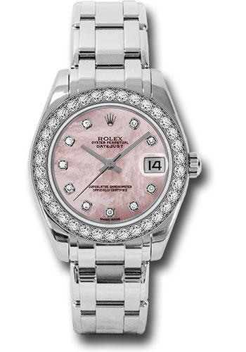 Replica Rolex Datejust Pearlmaster 34mm Watch: 81299 pmd