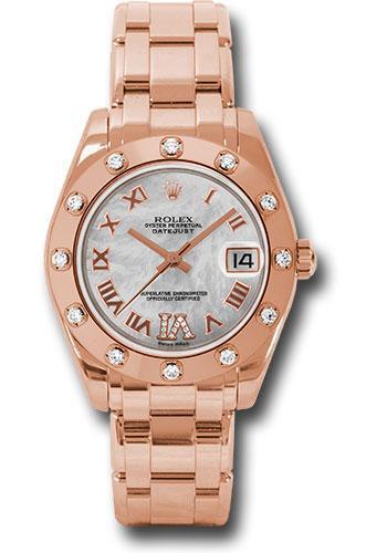 Replica Rolex Datejust Pearlmaster 34mm Watch: 81315 mdr