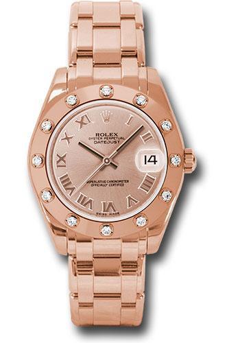 Replica Rolex Datejust Pearlmaster 34mm Watch: 81315 pr