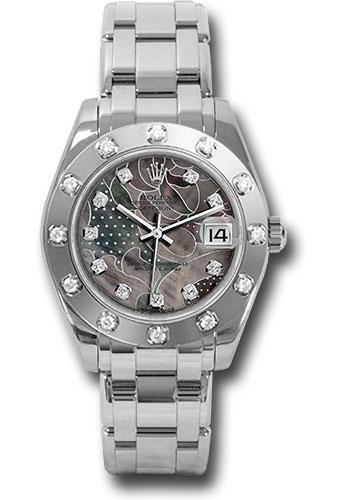 Replica Rolex Datejust Pearlmaster 34mm Watch: 81319 gdd