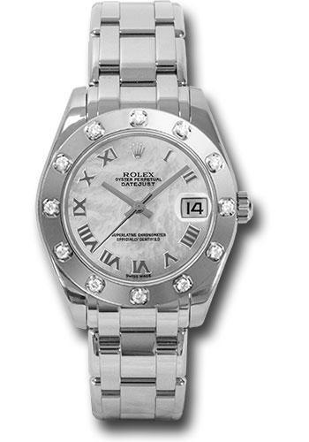 Replica Rolex Datejust Pearlmaster 34mm Watch: 81319 mr