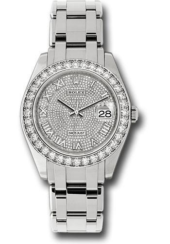 Replica Rolex Datejust Pearlmaster 39mm Watch: 86289 dpr