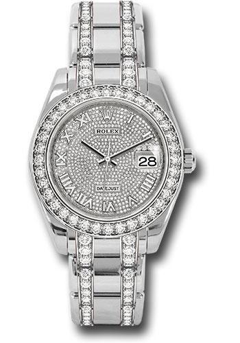 Replica Rolex Datejust Pearlmaster 39mm Watch: 86289 dprdp