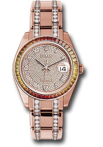 Replica Rolex Datejust Pearlmaster 39mm Watch: 86345SAJOR dpdb
