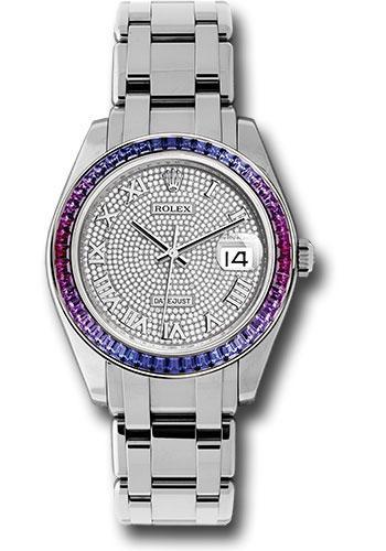 Replica Rolex Datejust Pearlmaster 39mm Watch: 86349SAF dpr