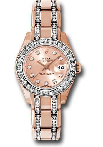 Replica Rolex Datejust Pearlmaster Watch: 80285.74945 pchd
