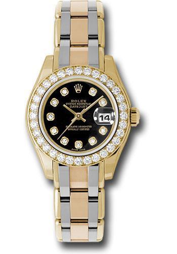 Replica Rolex Datejust Pearlmaster Watch: 80298bic bkd