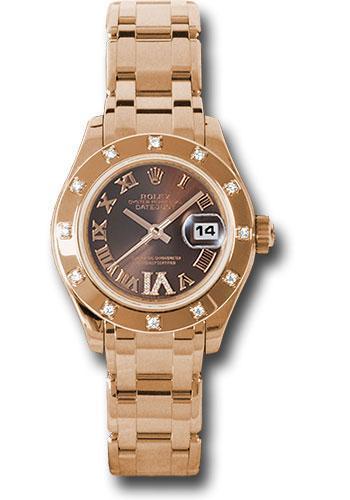 Replica Rolex Datejust Pearlmaster Watch: 80315 brrd