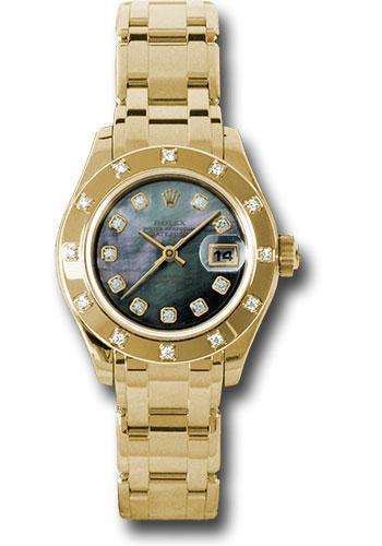 Replica Rolex Datejust Pearlmaster Watch: 80318 dkmd