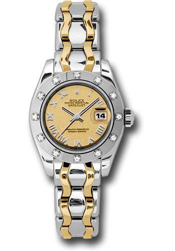 Replica Rolex Datejust Pearlmaster Watch: 80319 chrbic