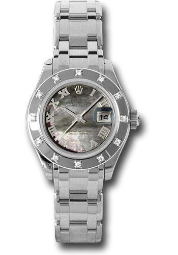 Replica Rolex Datejust Pearlmaster Watch: 80319 dkmr