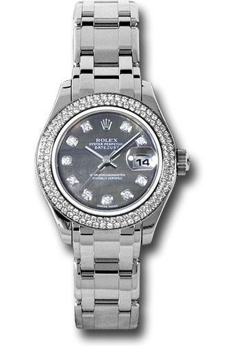 Replica Rolex Datejust Pearlmaster Watch: 80339 dkmd