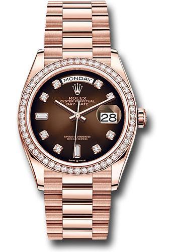 Replica Rolex Day-Date 36mm Watch 128345RBR brodp