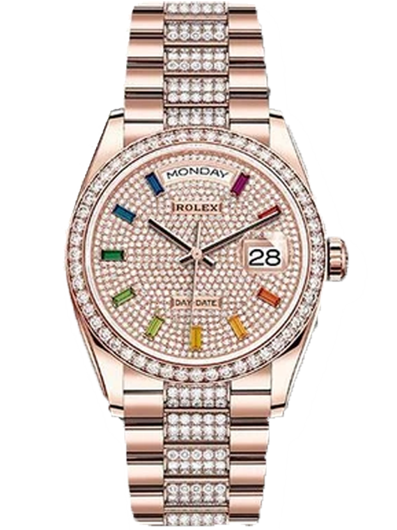 Replica Rolex Day-Date 36mm Watch 128345RBR dprsdp