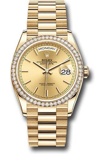 Replica Rolex Day-Date 36mm Watch 128348RBR chip