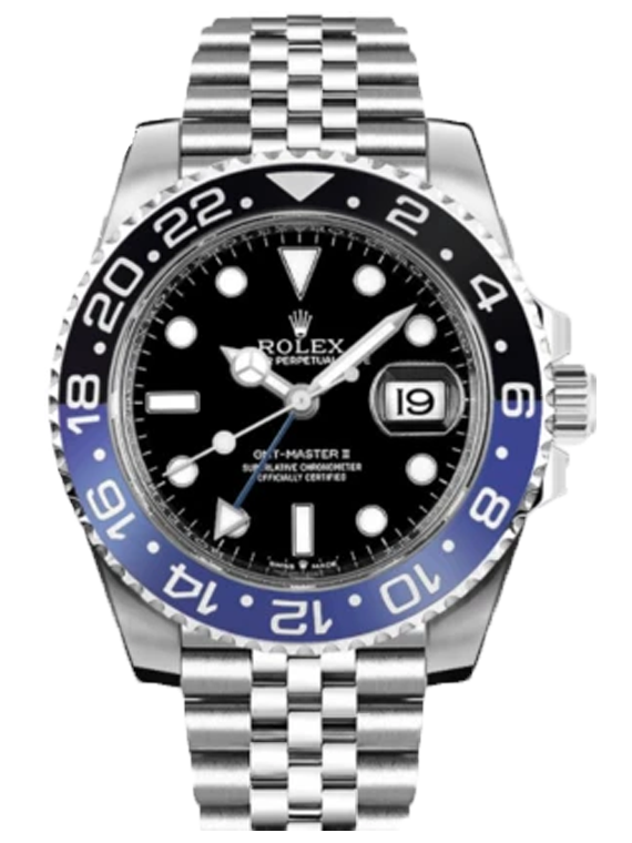 Replica Rolex Jubilee GMT-Master II 116710BLNR "BATMAN"