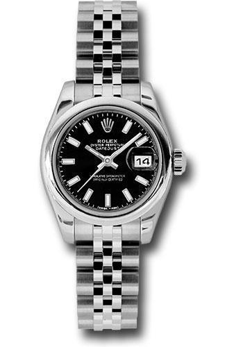 Replica Rolex Lady Datejust 26mm Watch 179160 bksj