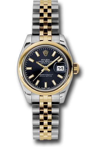 Replica Rolex Lady Datejust 26mm Watch 179163 bksj