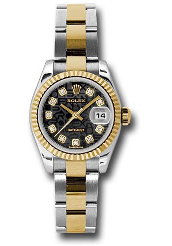 Replica Rolex Lady Datejust 26mm Watch 179173 bkjdo