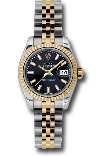 Replica Rolex Lady Datejust 26mm Watch 179173 bksj