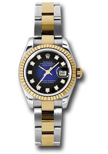 Replica Rolex Lady Datejust 26mm Watch 179173 blvdo