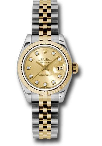 Replica Rolex Lady Datejust 26mm Watch 179173 chdj