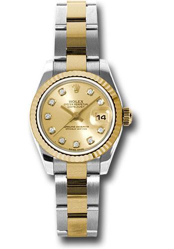 Replica Rolex Lady Datejust 26mm Watch 179173 chdo
