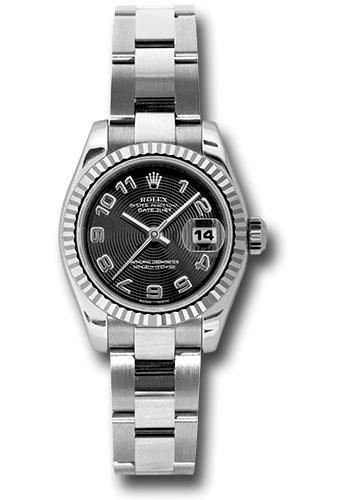 Replica Rolex Lady Datejust 26mm Watch 179174 bkcao