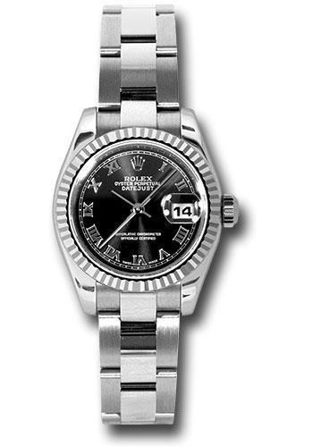 Replica Rolex Lady Datejust 26mm Watch 179174 bkro
