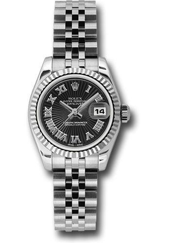 Replica Rolex Lady Datejust 26mm Watch 179174 bksbrj