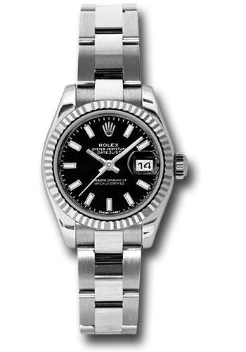 Replica Rolex Lady Datejust 26mm Watch 179174 bkso