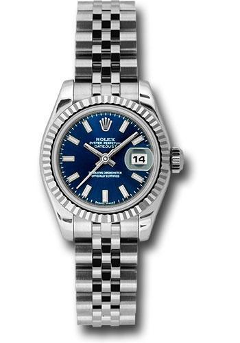 Replica Rolex Lady Datejust 26mm Watch 179174 blsj