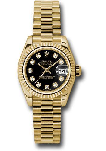 Replica Rolex Lady Datejust 26mm Watch 179178 bkdp