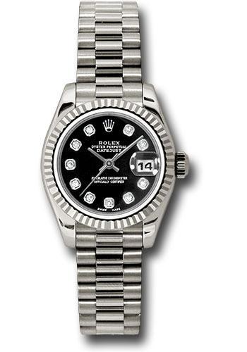 Replica Rolex Lady Datejust 26mm Watch 179179 bkdp