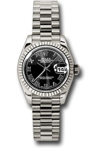 Replica Rolex Lady Datejust 26mm Watch 179179 bkrp