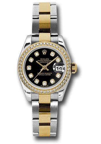 Replica Rolex Lady Datejust 26mm Watch 179383 bkdo
