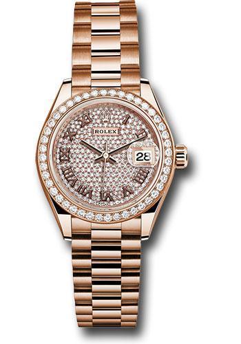 Replica Rolex Lady Datejust 28mm Watch 279135RBR dprp