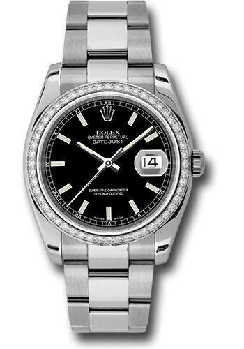 Replica Rolex Oyster Perpetual Datejust 36 Watch 116244 bkio