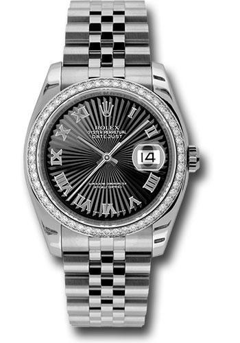 Replica Rolex Oyster Perpetual Datejust 36 Watch 116244 bksbrj