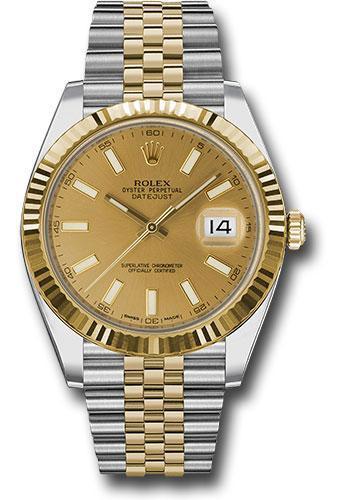 Replica Rolex Oyster Perpetual Datejust 41 Watch 126333 chij
