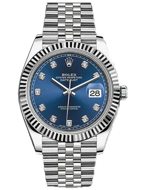 Replica Rolex Oyster Perpetual Datejust 41 Watch 126334 blij