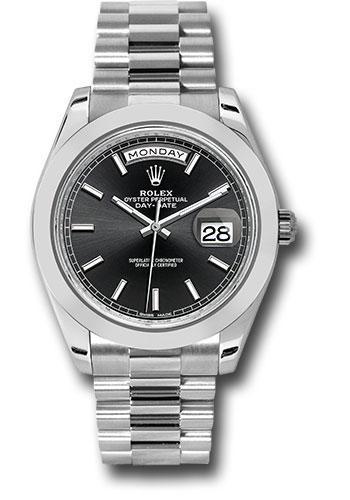 Replica Rolex Oyster Perpetual Day-Date 40 Watch 228206 bkip
