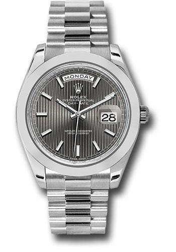 Replica Rolex Oyster Perpetual Day-Date 40 Watch 228206 drsmip