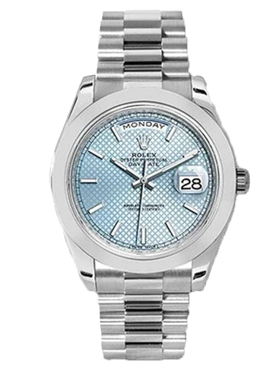 Replica Rolex Oyster Perpetual Day-Date 40 Watch 228206 ibbdp