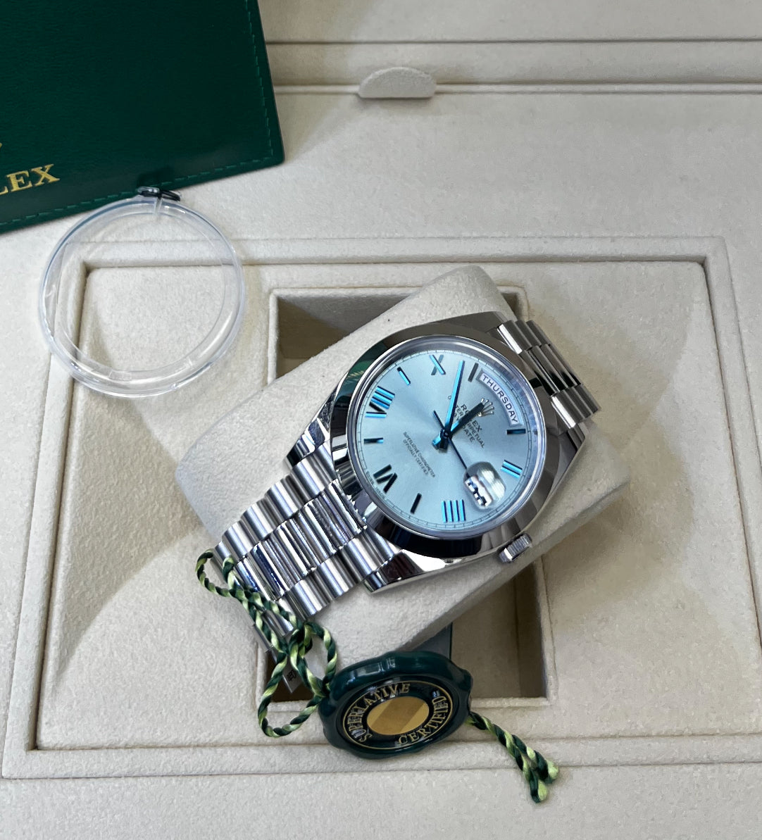 Replica Rolex Oyster Perpetual Day-Date 40 Watch 228206 Men's Watch