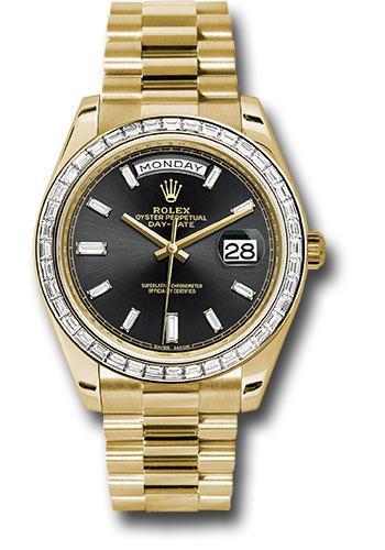 Replica Rolex Oyster Perpetual Day-Date 40 Watch 228239 bkbdp