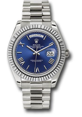Replica Rolex Oyster Perpetual Day-Date 40 Watch 228239 blrp