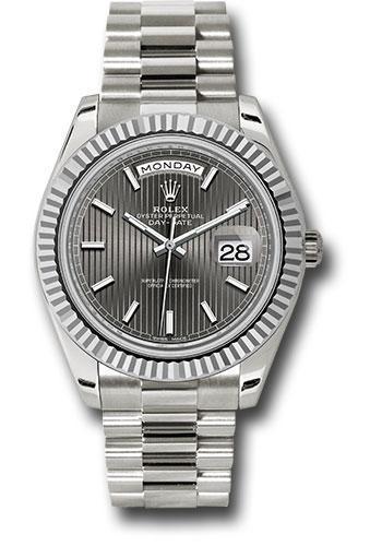 Replica Rolex Oyster Perpetual Day-Date 40 Watch 228239 rsmip