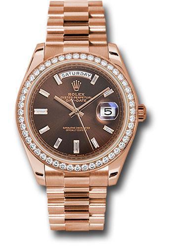 Replica Rolex Oyster Perpetual Day-Date 40 Watch 228345RBR chobdp